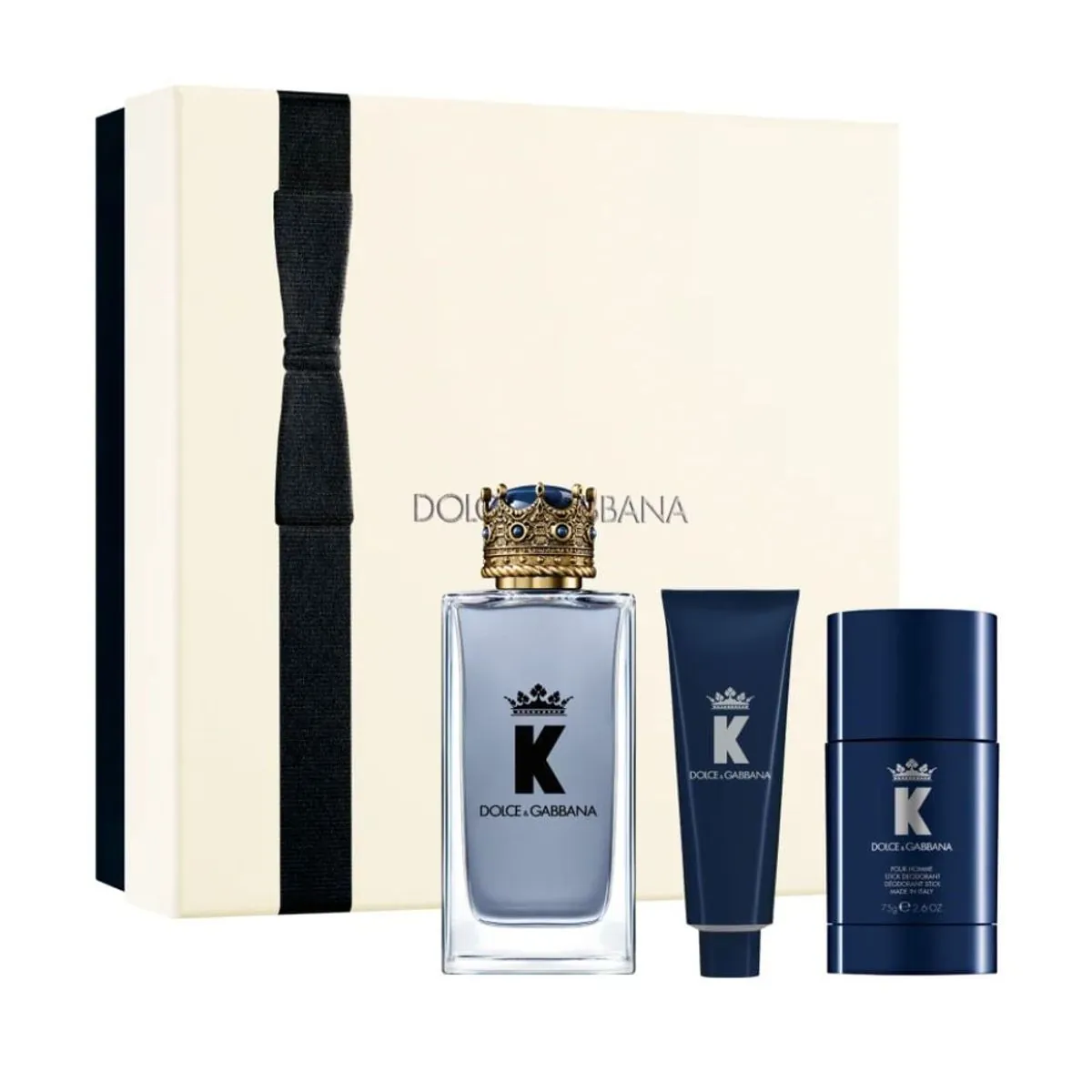 Dolce & Gabbana Coffret K By DG Eau De Toilette 100ml + gel De Banho 50ml + Desodorante 75g