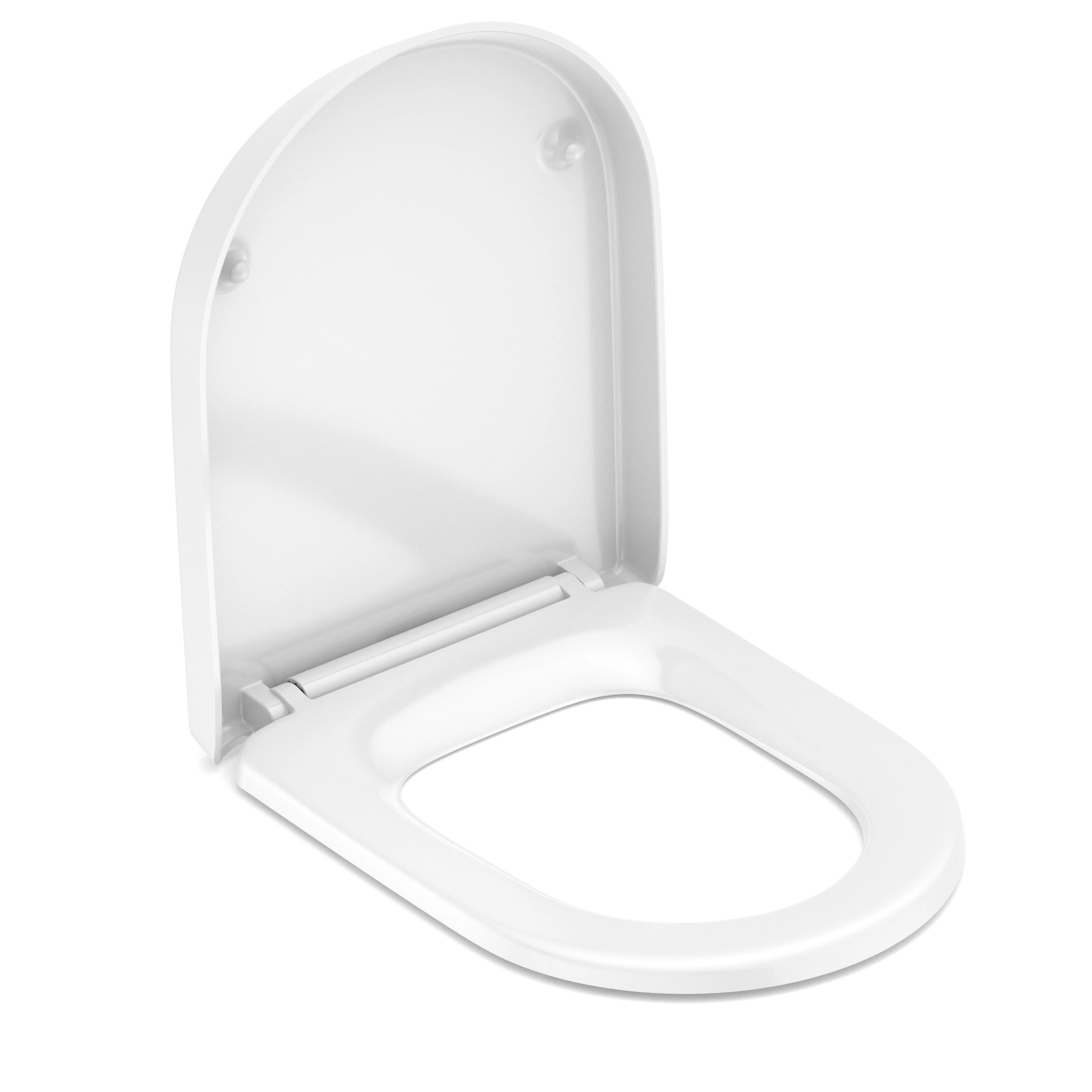 Assento Sanitário Formatos Nexo e Smart com Soft Close U Termofixo Branco Roca