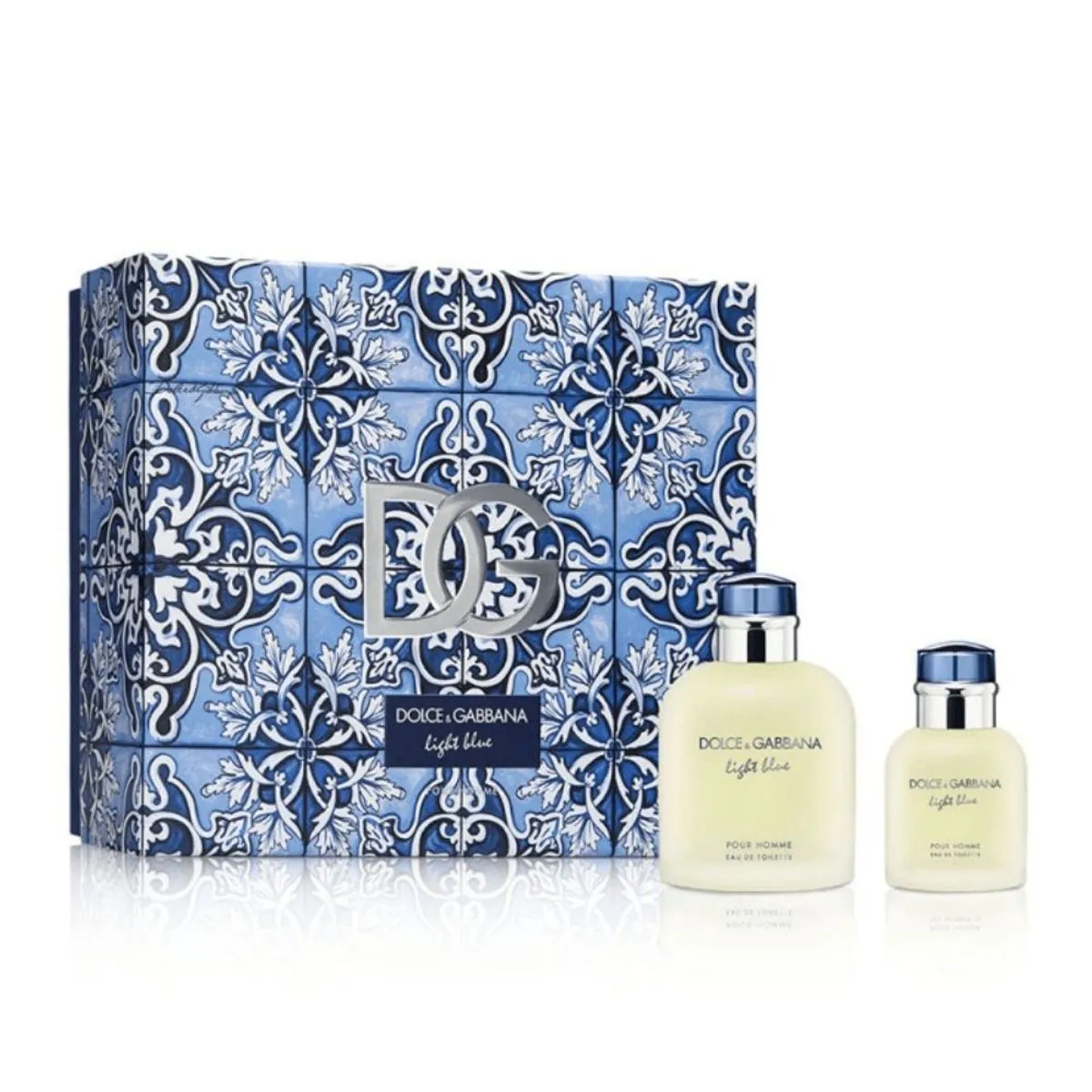 Dolce & Gabbana Coffret Masculino Light Blue Pour Homme Eau De Toilette 125ml + 40ml