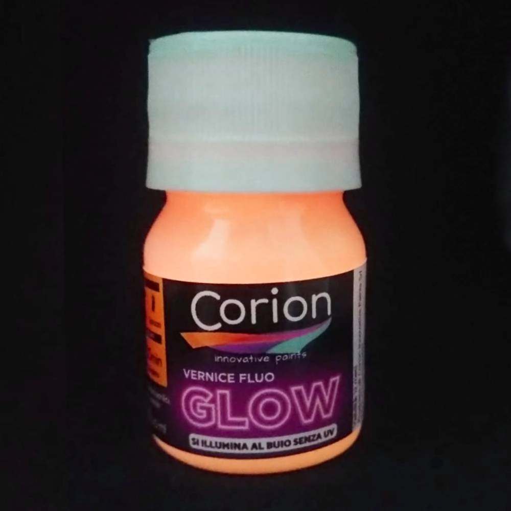 Tinta Glow Corion Led Cell 25ml Brilha Sem Luz Negra. Luminescente. Cor Rosa Neon