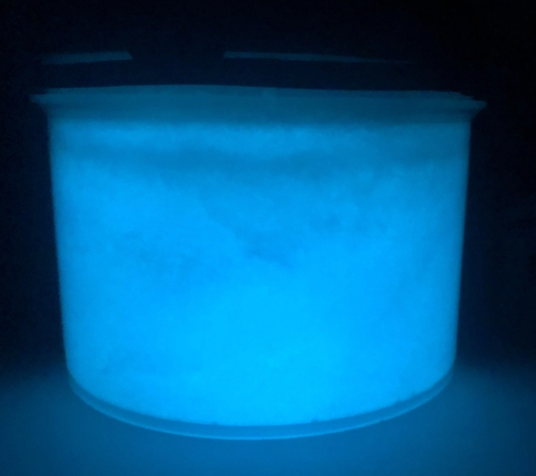 450ml Tinta Glow Corion Led Cell P/ Sinalização, Placas, Saidas, Rotas Fuga Branco Neon