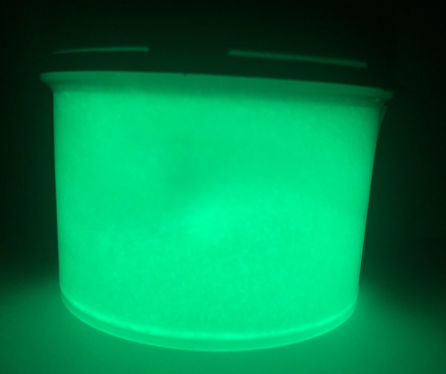 900ml Tinta Glow Corion Luminescente. Brilha No Escuro Sem Luz Negra  Amarelo-esverdeado