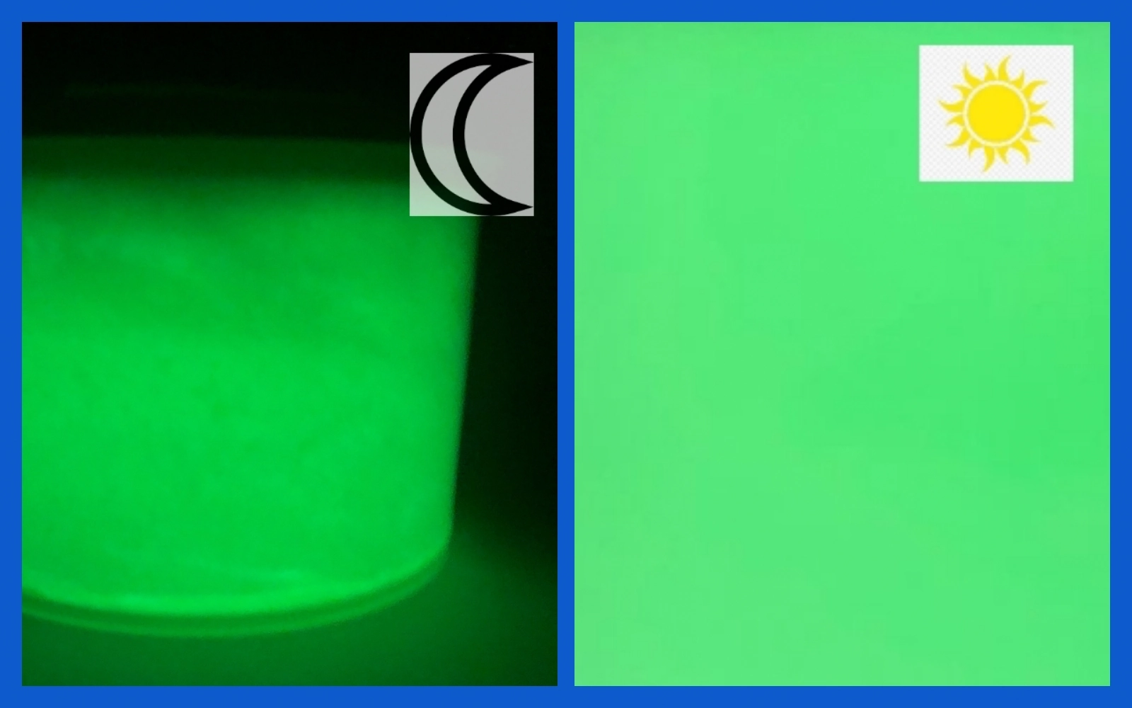 900ml Tinta Glow Corion Luminescente. Brilha No Escuro Sem Luz Negra Verde Neon