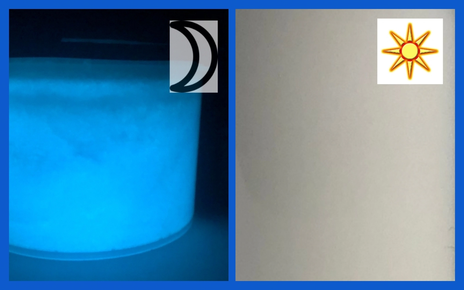 900ml Tinta Glow Corion Luminescente. Brilha No Escuro Sem Luz Negra  Branco Luminescente