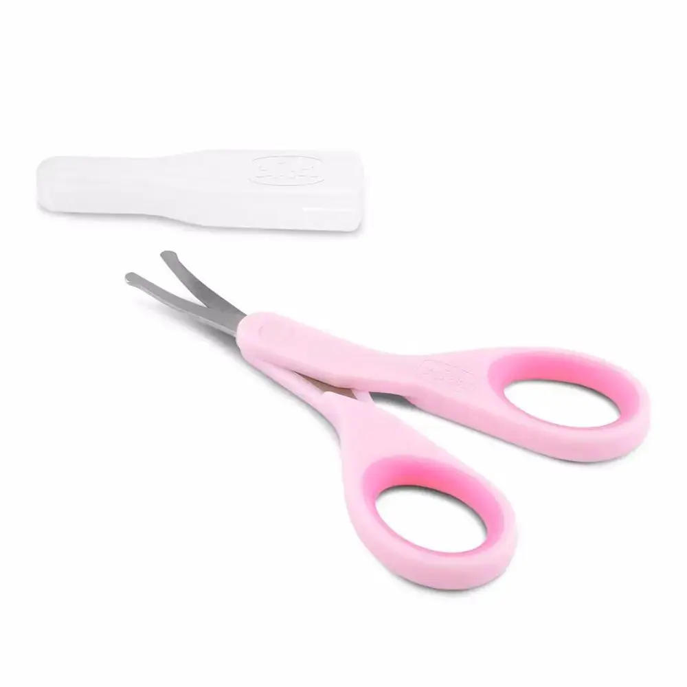 Tesourinha e Protetor Chicco Rosa