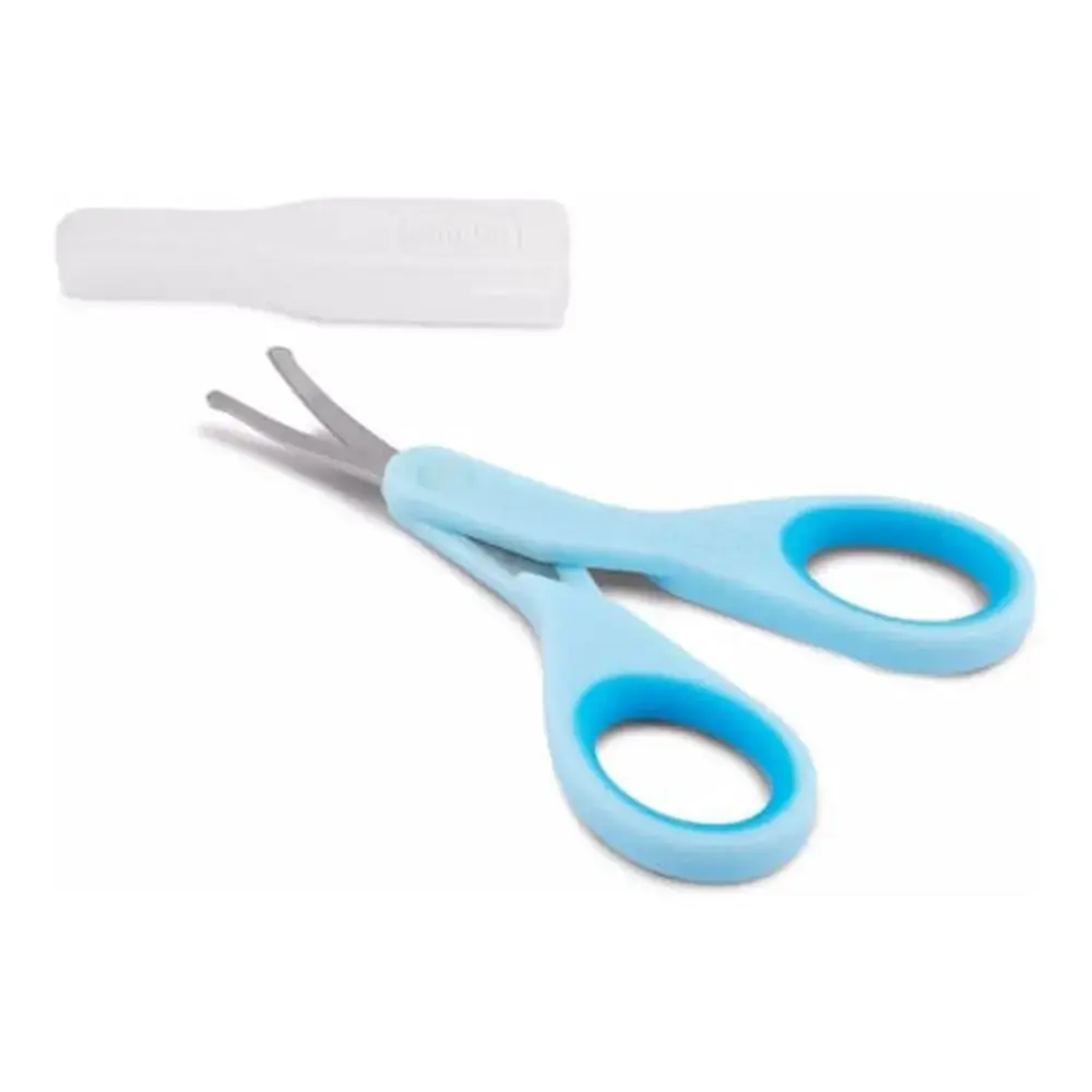 Tesourinha e Protetor Chicco Azul