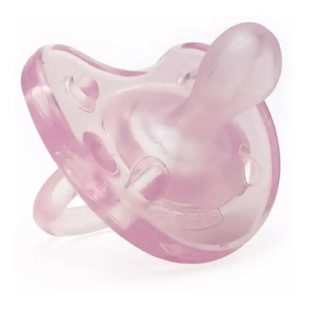 Chupeta Physio Forma Soft 0-6M Chicco Rosa Claro