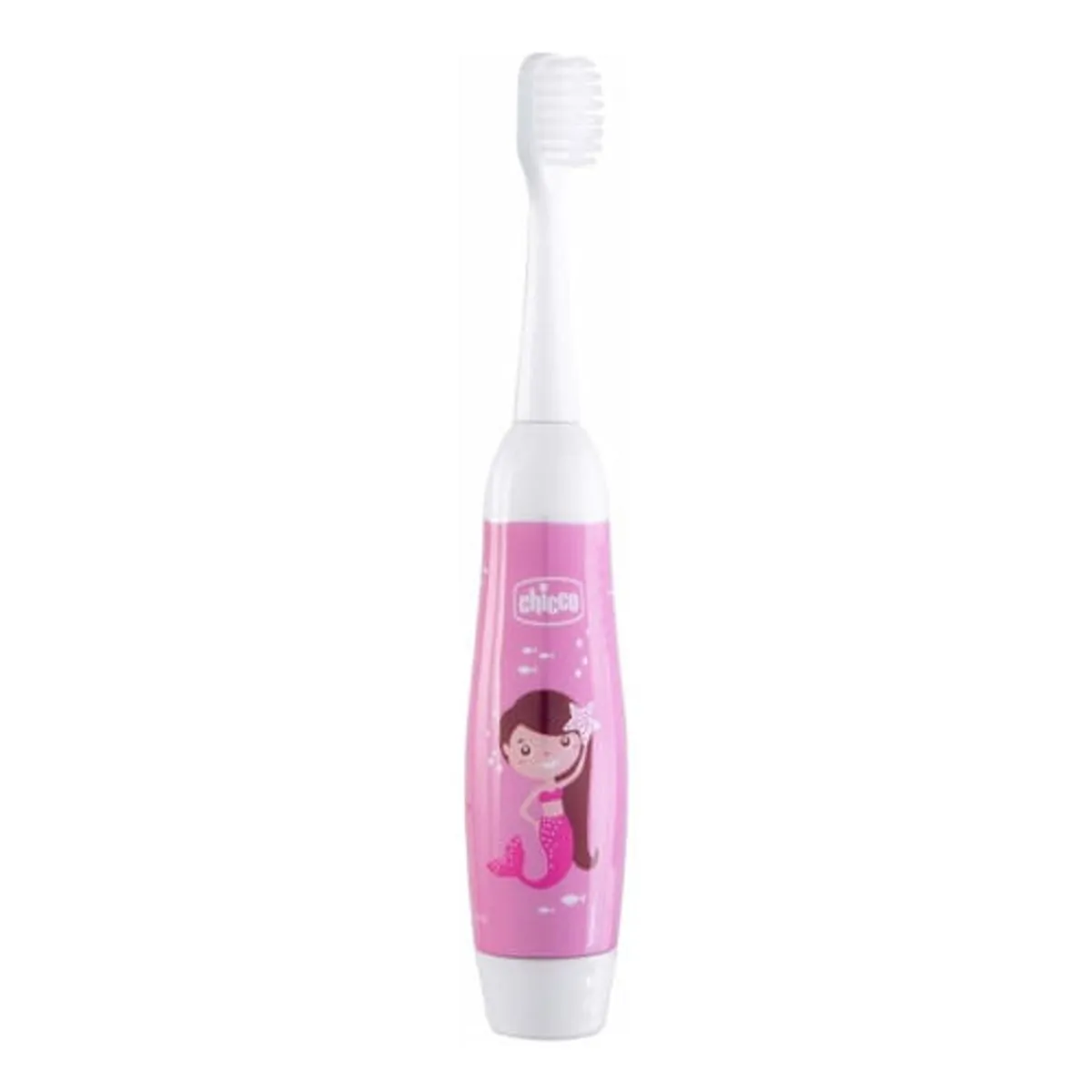 Escova De Dentes Elétrica Chicco 3A+ Sereia Rosa