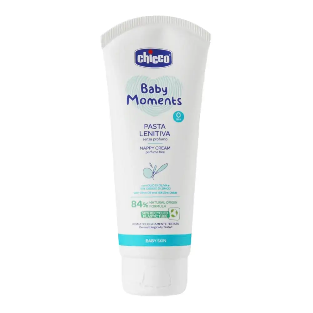 Creme Contra Assaduras Chicco Baby Moments Pele Delicada 100ml