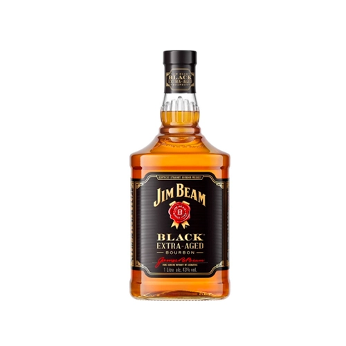 Whisky Americano Bourbon Black Kentucky Straight Jim Beam Garrafa 1l