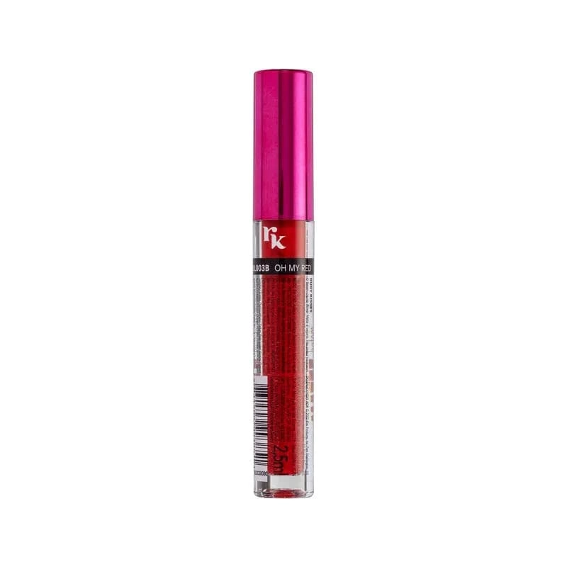 Batom Liquido Rk By Kiss Power Matte Oh My Red 2,5ml