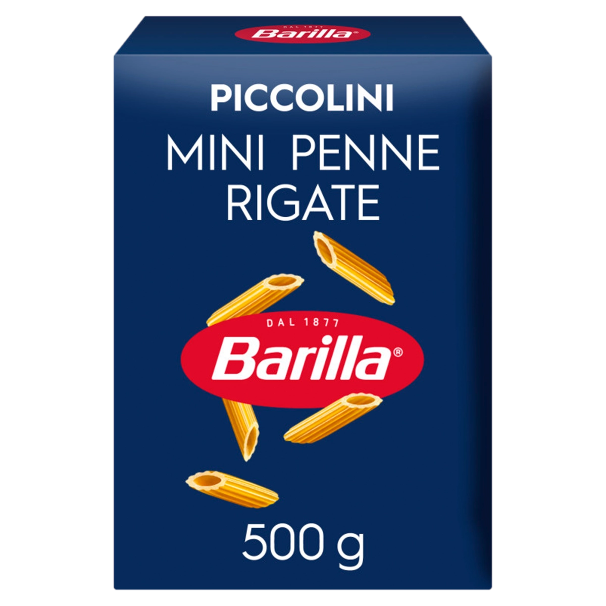 Macarrão Grano Duro Mini Penne Rigate Barilla Piccolini Caixa 500g