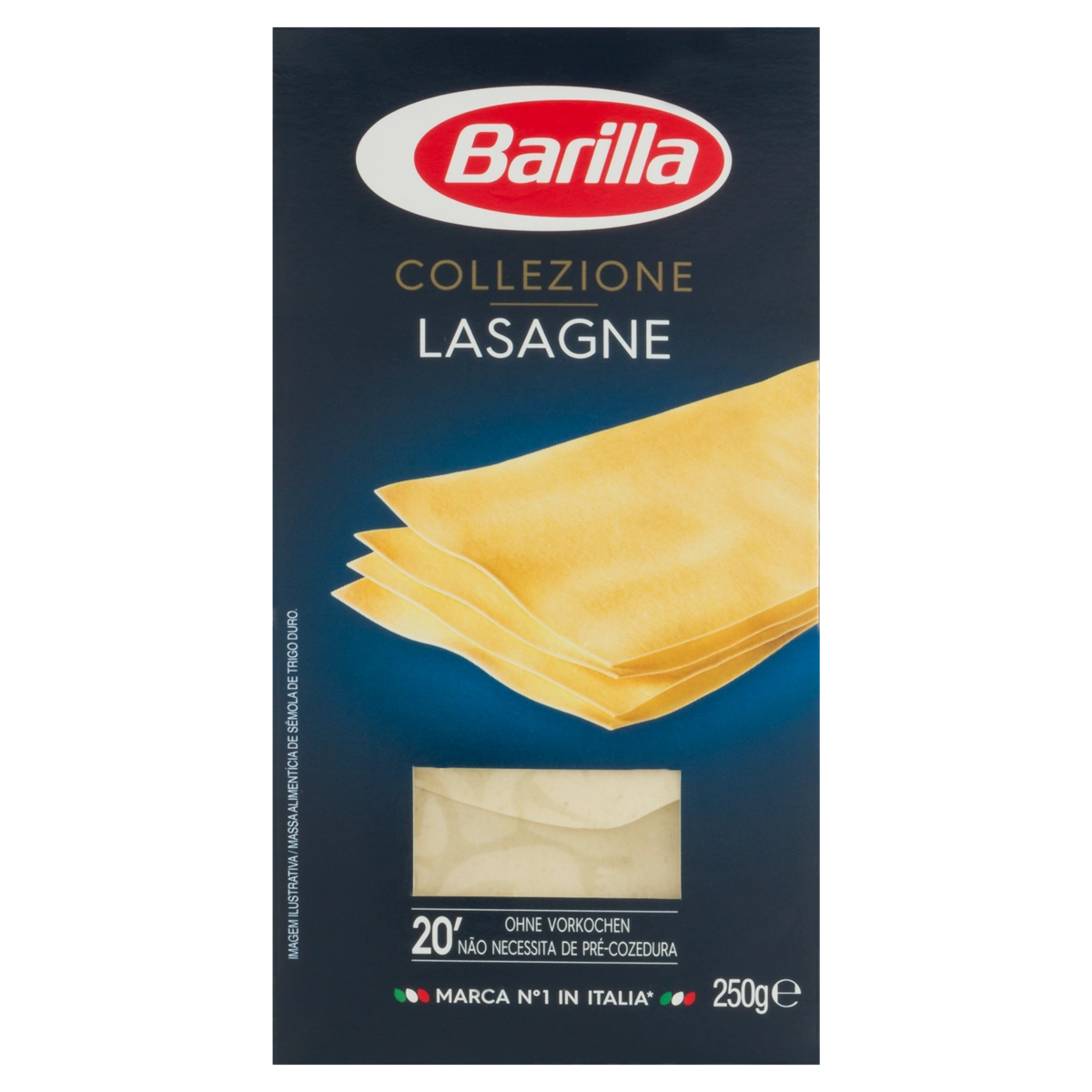 Massa Para Lasanha Barilla Collezione Caixa 250g