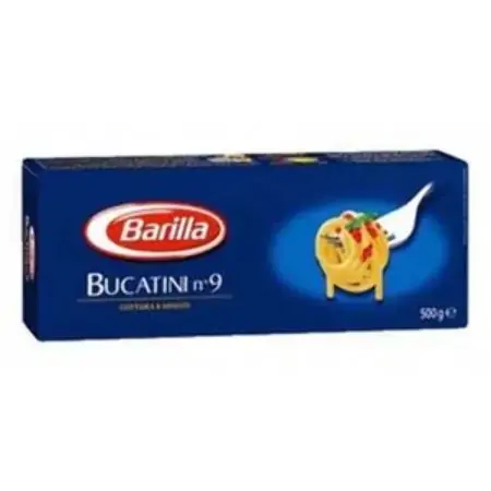 Macarrão Grano Duro Bucatini 9 Barilla Caixa 500g