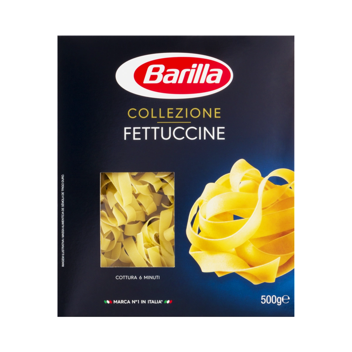 Macarrão Grano Duro Fettuccine 166 Barilla Collezione Caixa 500g