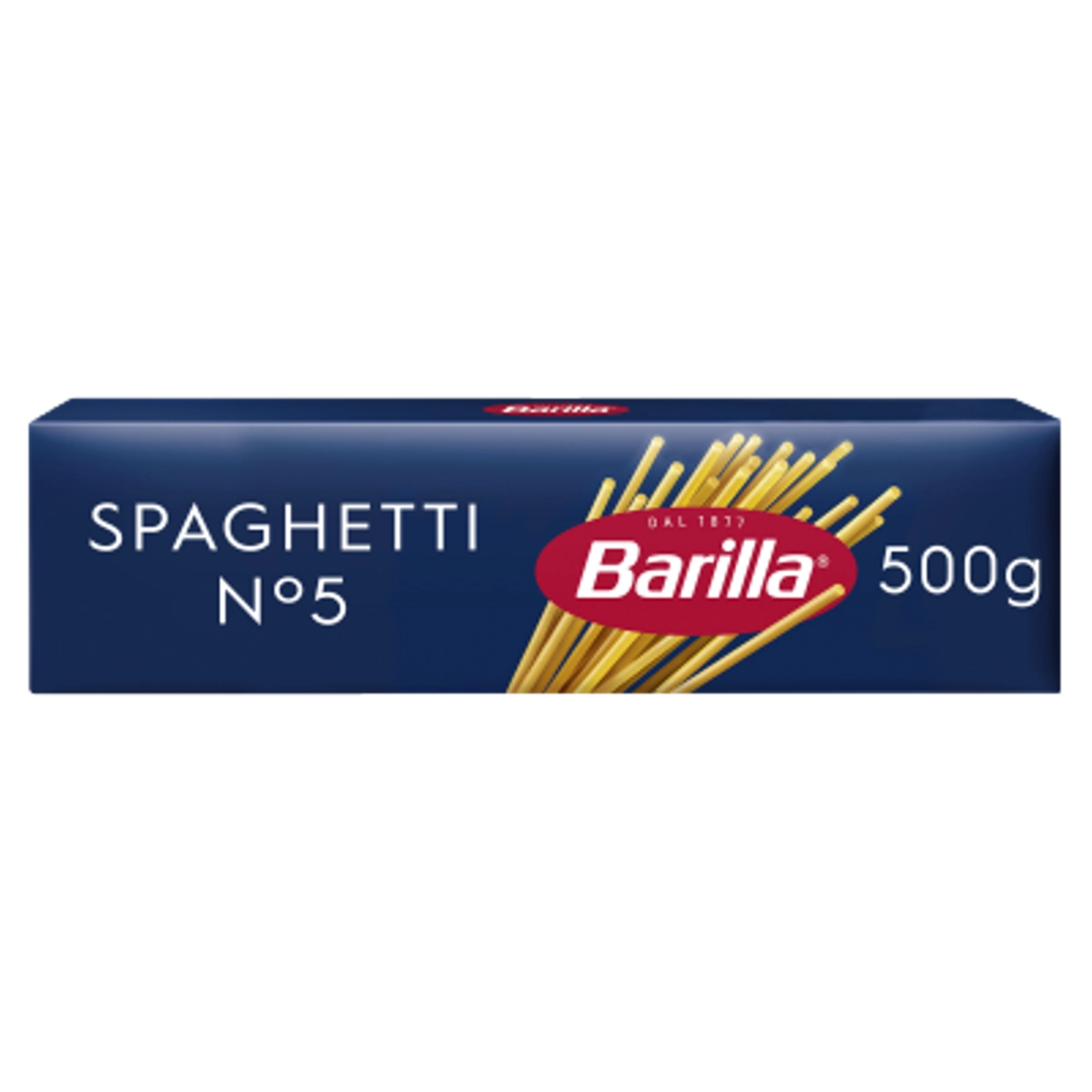 Macarrão De Sêmola De Trigo Duro Spaghetti 5 Barilla Classic Caixa 500g