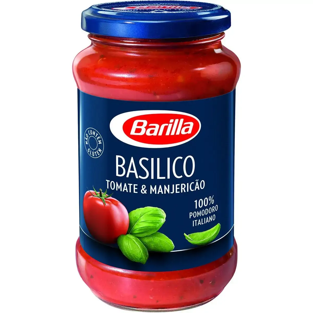 Molho Barilla Tom 400gr Basilico