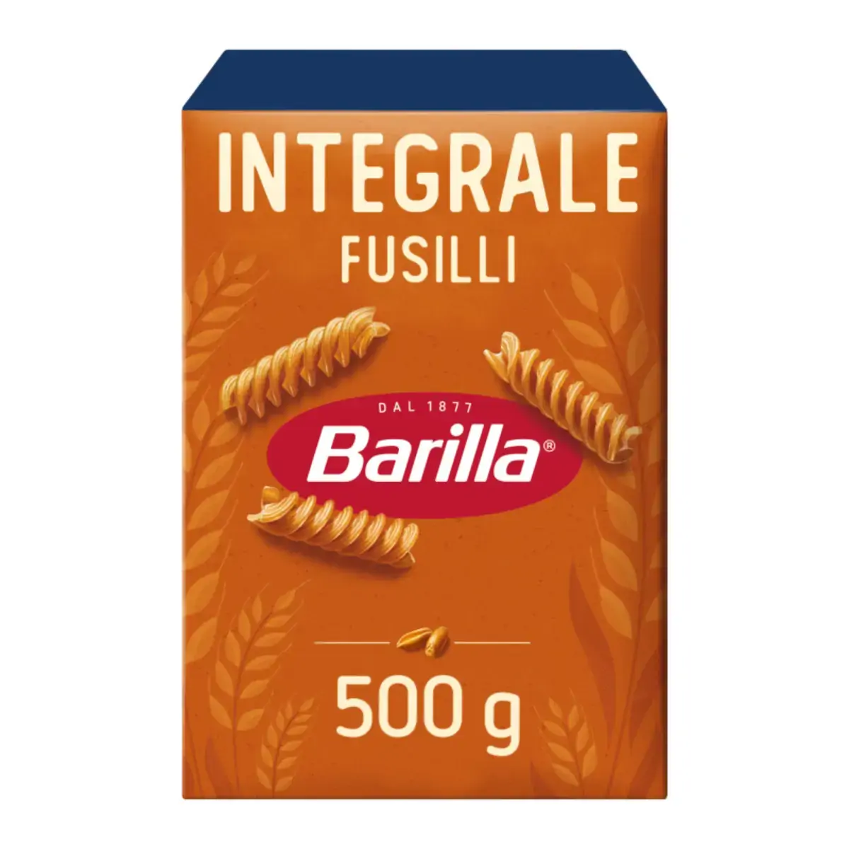 Macarrão De Sêmola De Trigo Duro Integral Fusilli Barilla Caixa 500g