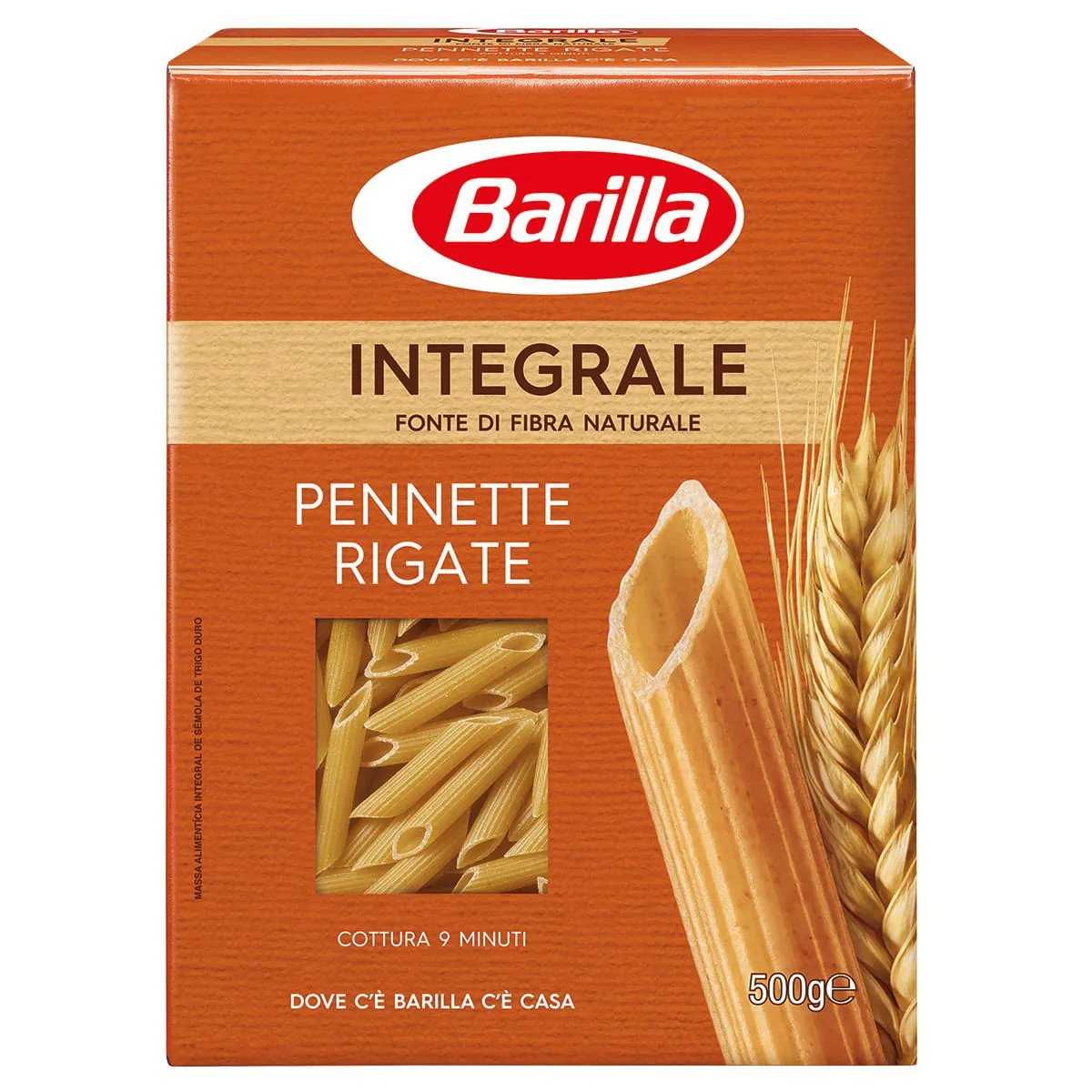 Macarrão Penne Integral Barilla Grano Duro 500g