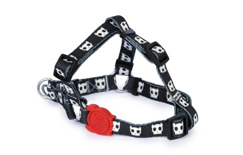 Zee.dog Skull Harness, Small, Multicolor