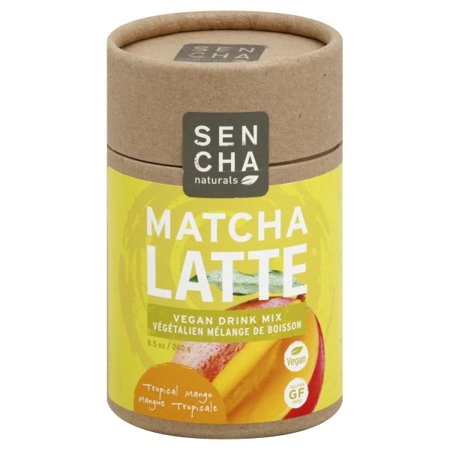 Sencha Naturals, Green Tea Latte, 8.5 Oz Tube Tropical Mango