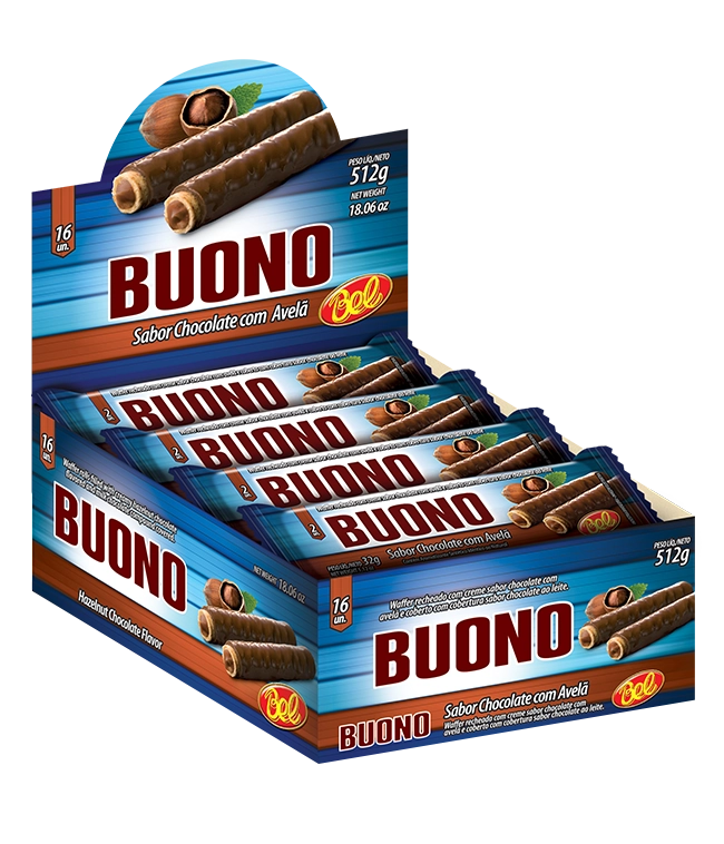 Chocolate Buono Wafer Recheado Avela