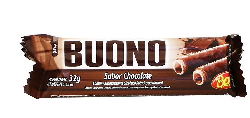 Chocolate Buono Wafer Recheado Chocolate