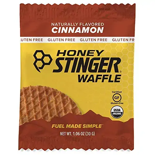 Honey Stinger 1 Oz Organic Gf Cinnamon Waffle Pack Of 16