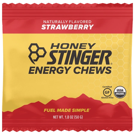Bala De Goma Morango Enriquecida C/ Vitamina C 50g Honer Stinger