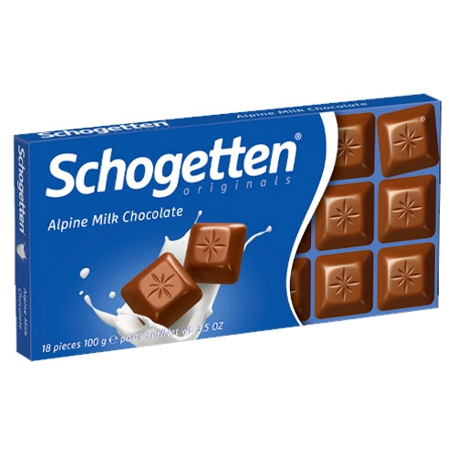 Chocolate Ao Leite Schogetten Caixa 100g