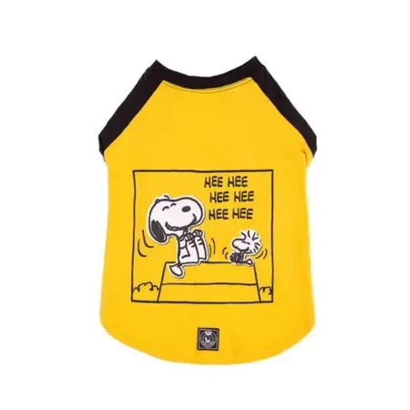 Camiseta Amarela Snoopy