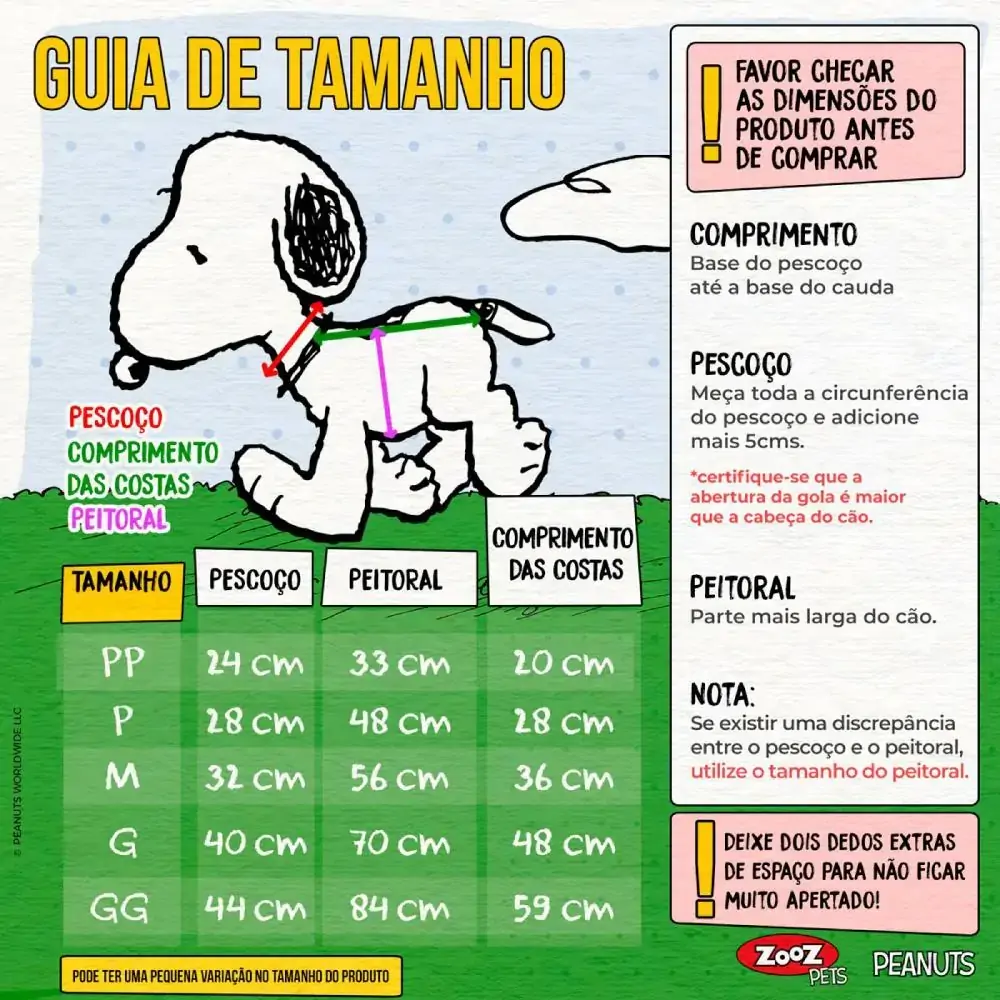 Moletom Charlie Snoopy Sleeping Vermelho Tamanho G Zooz Pets Un
