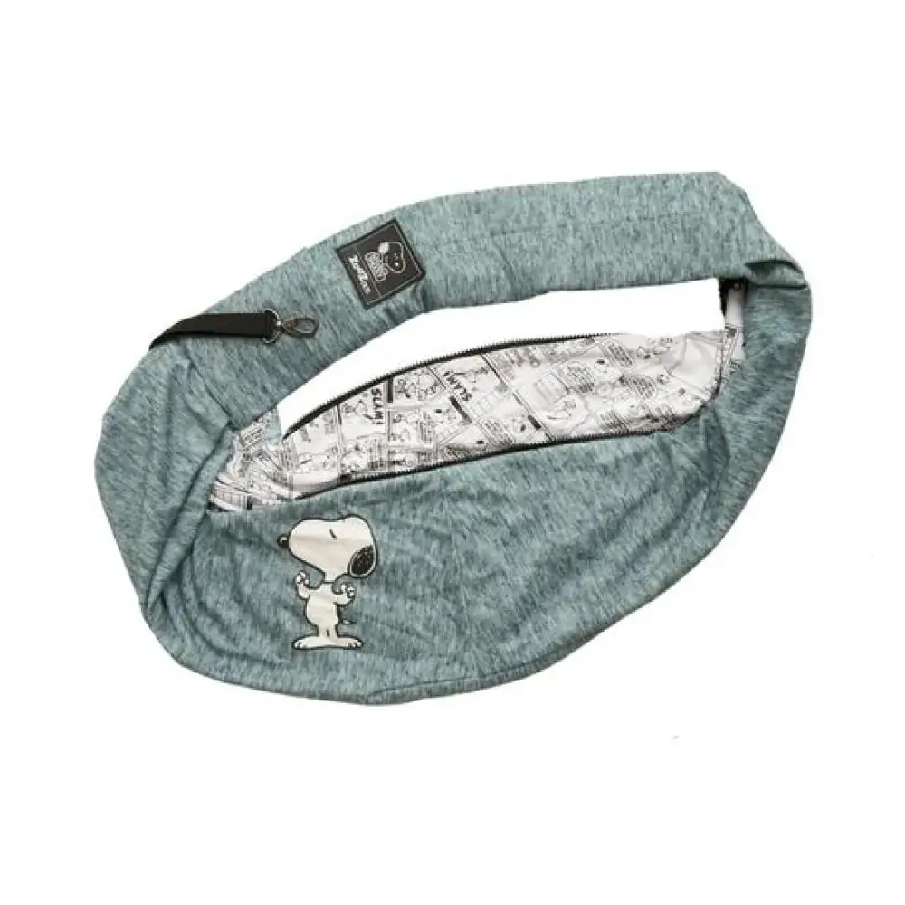 Bolsa Sling Snoopy Brave Verde