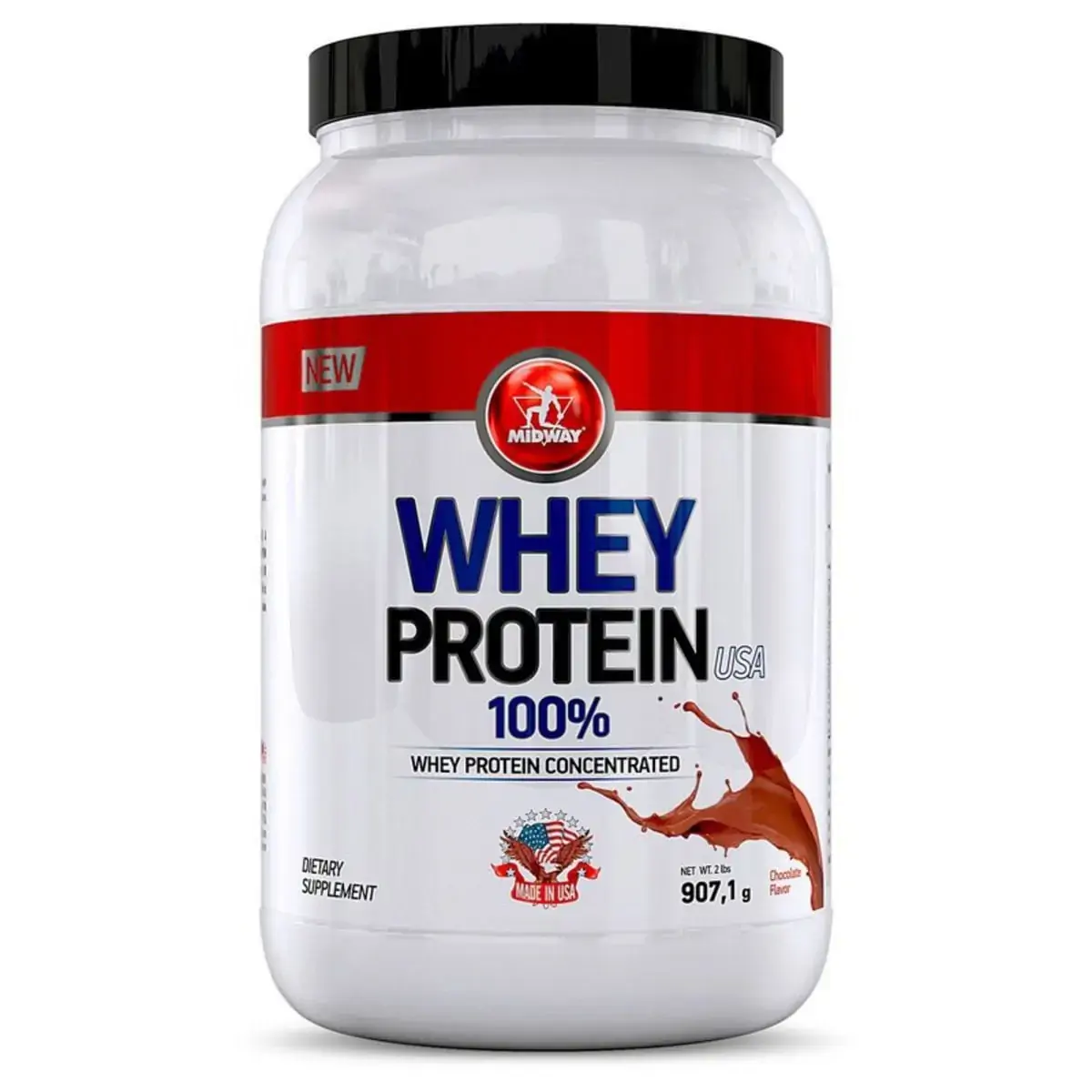 100 Whey Chocolate 907,1g Midway