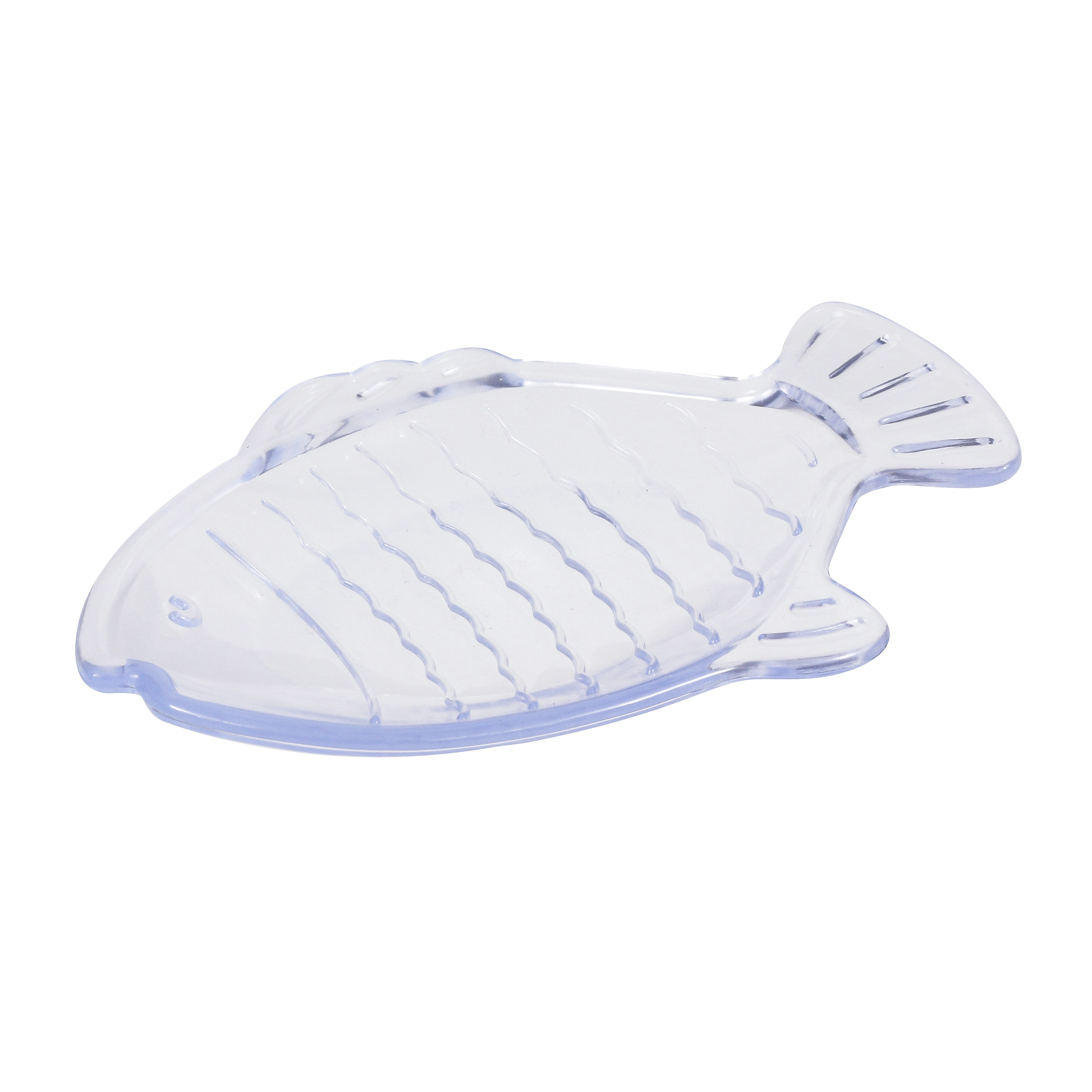 Saboneteira Transparente em Plástico Peixe Interdesign