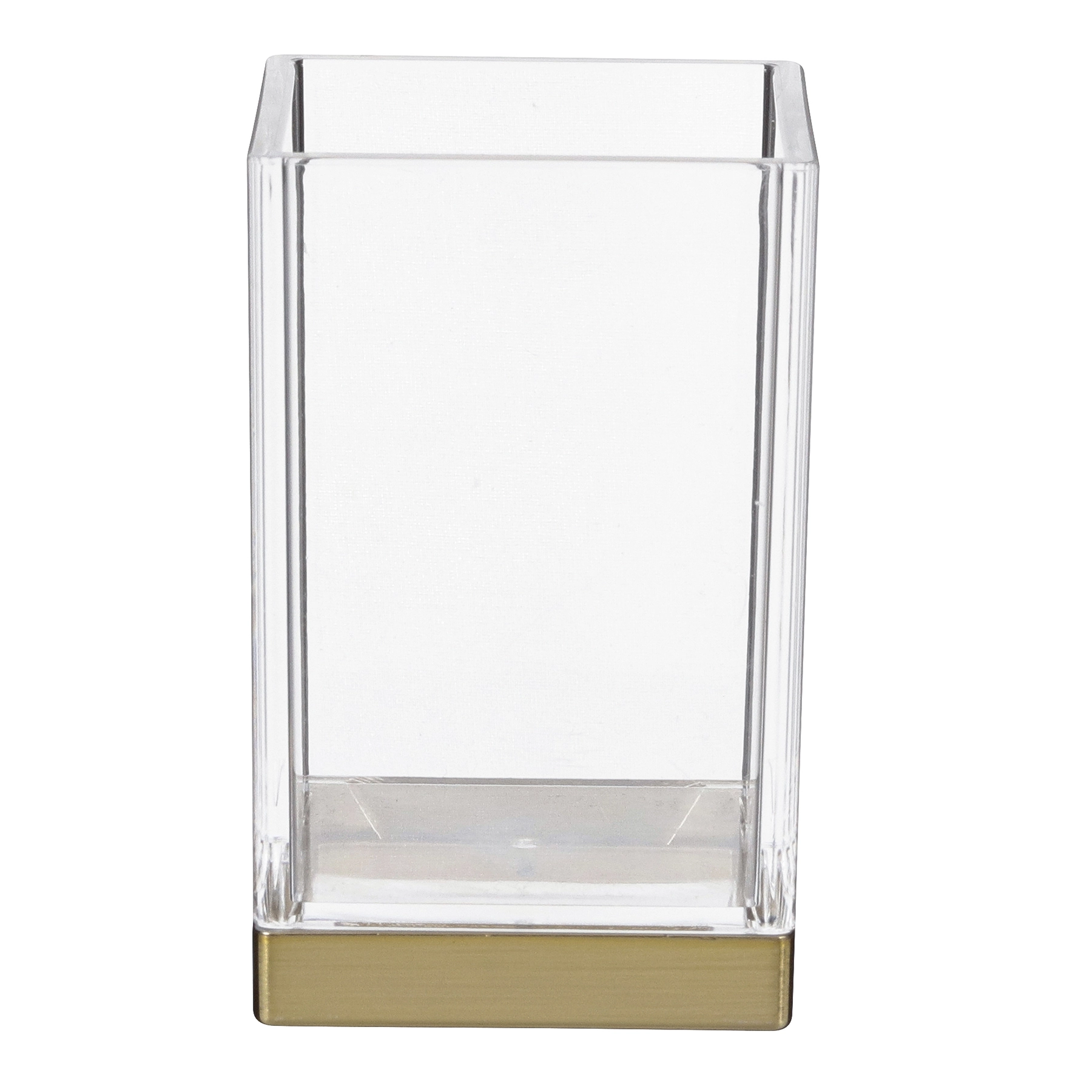 Porta Objeto Clarity Dourado Interdesign