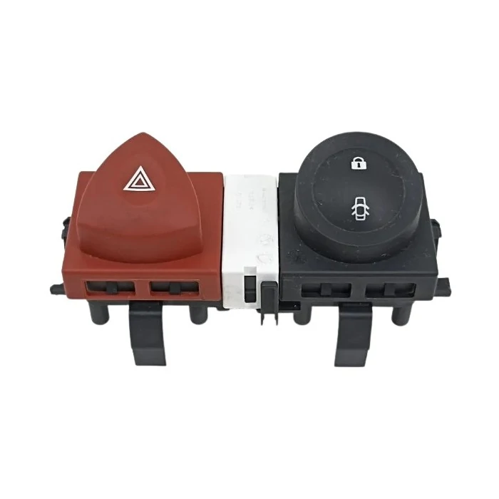 Botão do Pisca Alerta RENAULT MEGANE com Trava Elétrica - RENAULT 8200095493