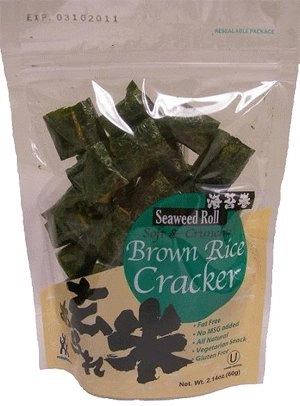 Salgadinho Meiji Norimiki Arroz Integral