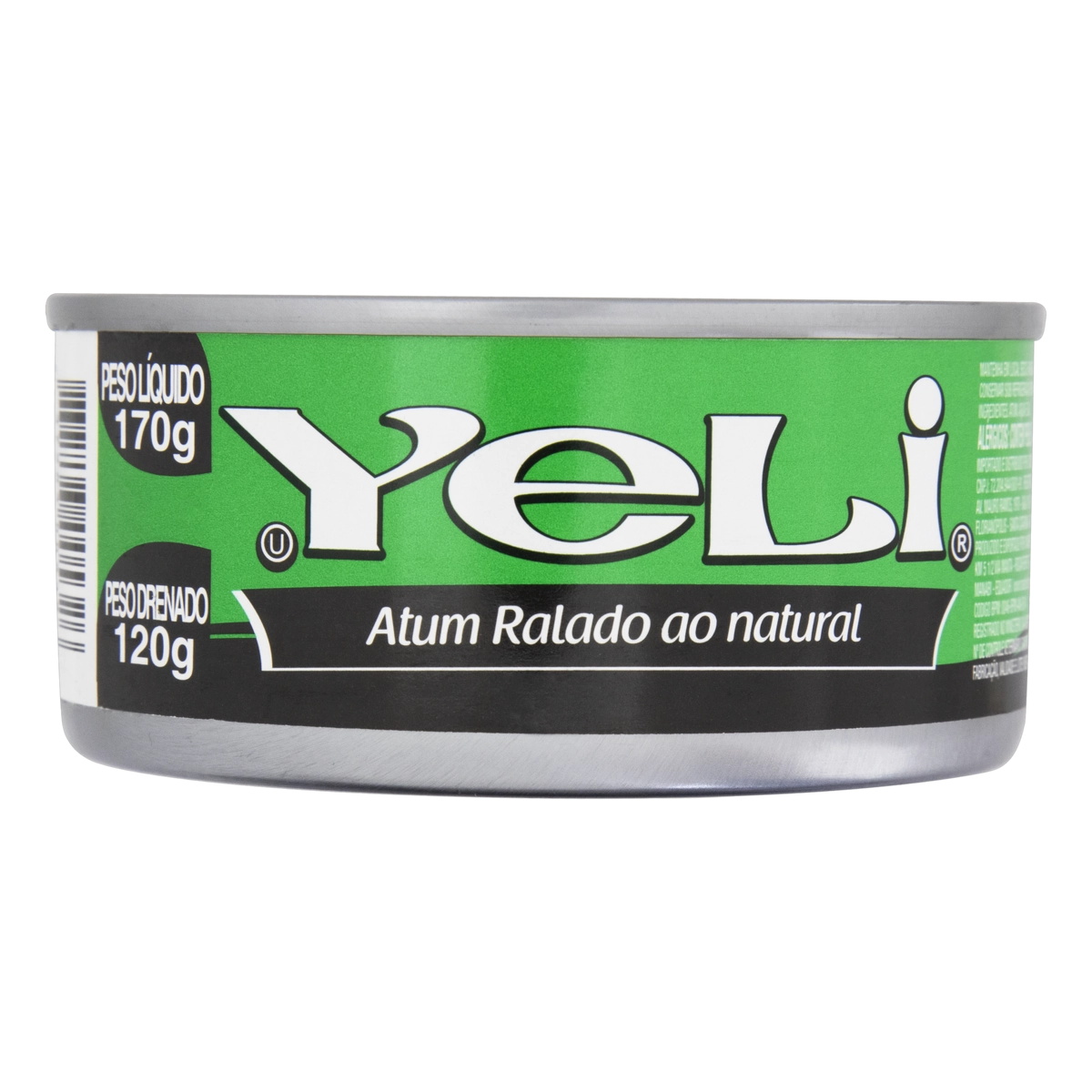 Atum Ralado Ao Natural Yeli Lata 120g