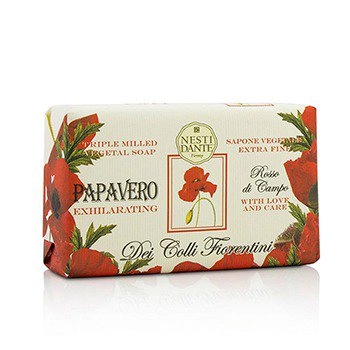 Dei Colli Fiorentini Red Poppy Soap