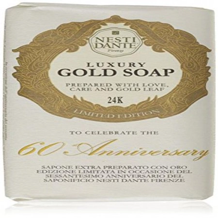 Nesti Dante | Limited Edition 60th Anniversary Luxury Gold Leaf Soap By Nesti Dante