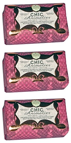 Nesti Dante Sabonete Chic Animalier Red Pyton