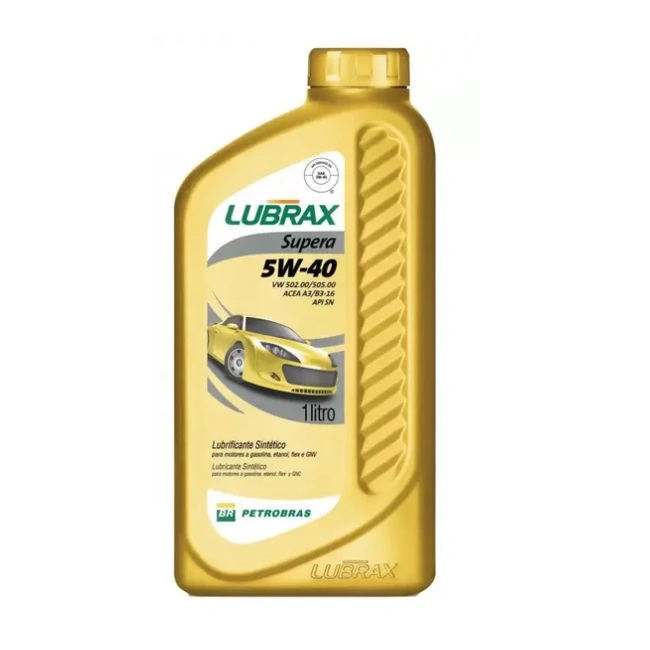 Óleo de Motor 5W40 Sn Lubrax Superiora Sintético 1 Litro - PETROBRAS 555595335