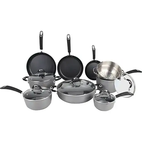 Conjunto De Panelas Em Alumínio 14 Peças Cookware Bialetti