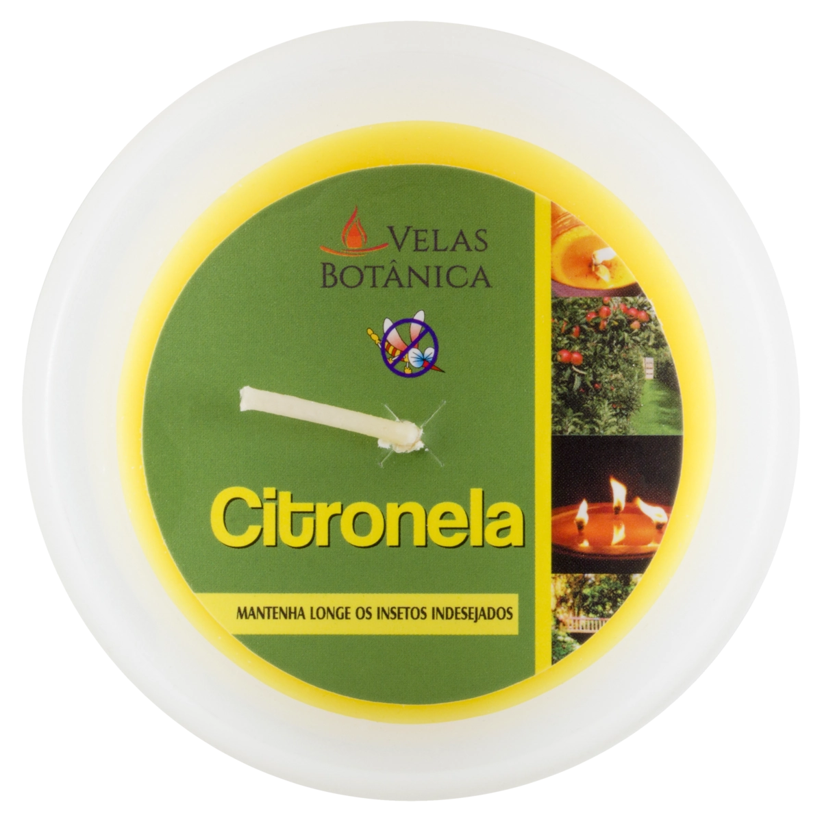 Vela Repelente Citronela Botânica 100g