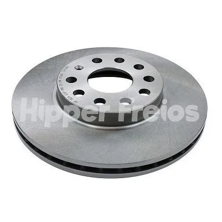 Par Disco de Freio Dianteiro Ventilado - HIPPER FREIOS HF82A