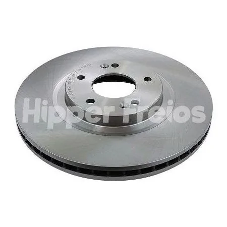 Par Disco de Freio Dianteiro Ventilado - HIPPER FREIOS HF329