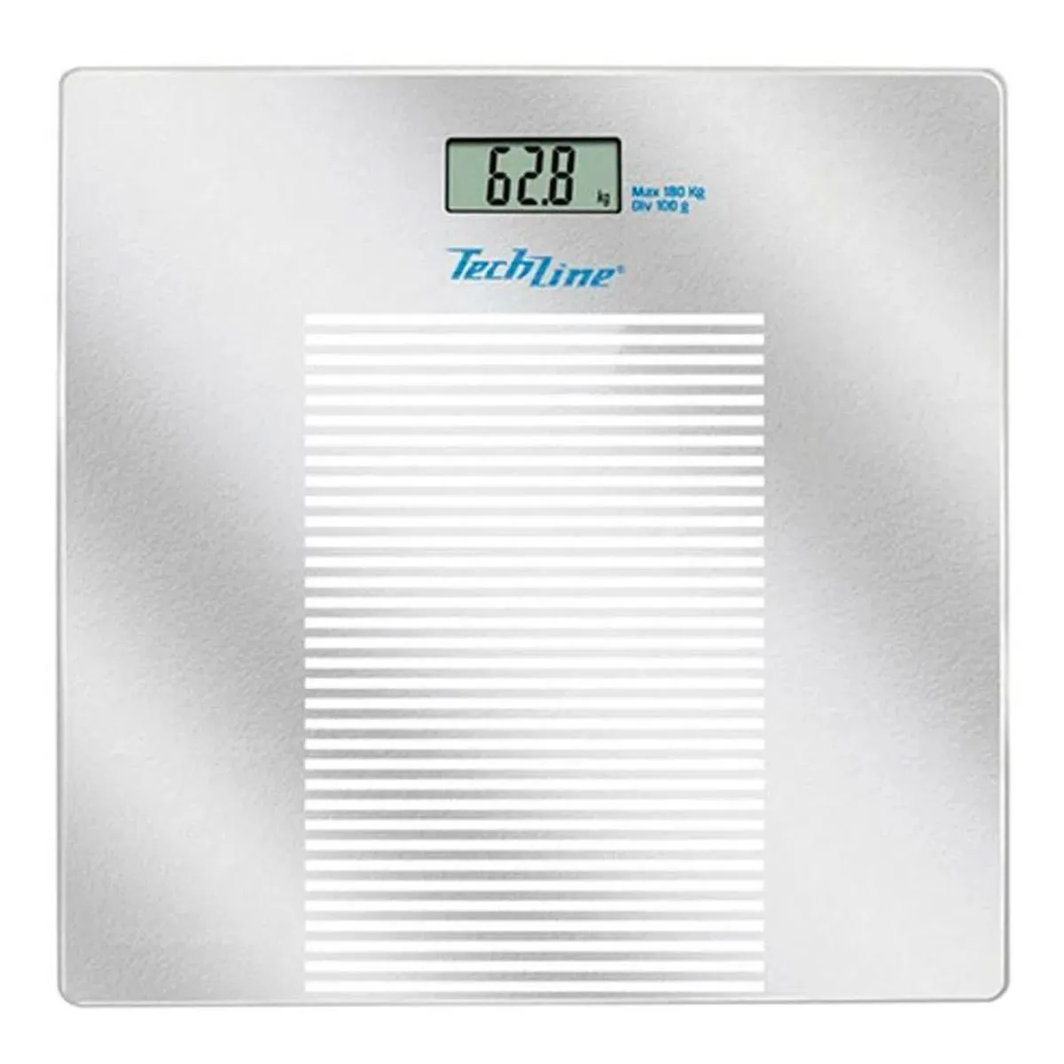 Balança Digital Prata Tec Silver 180kg Techline