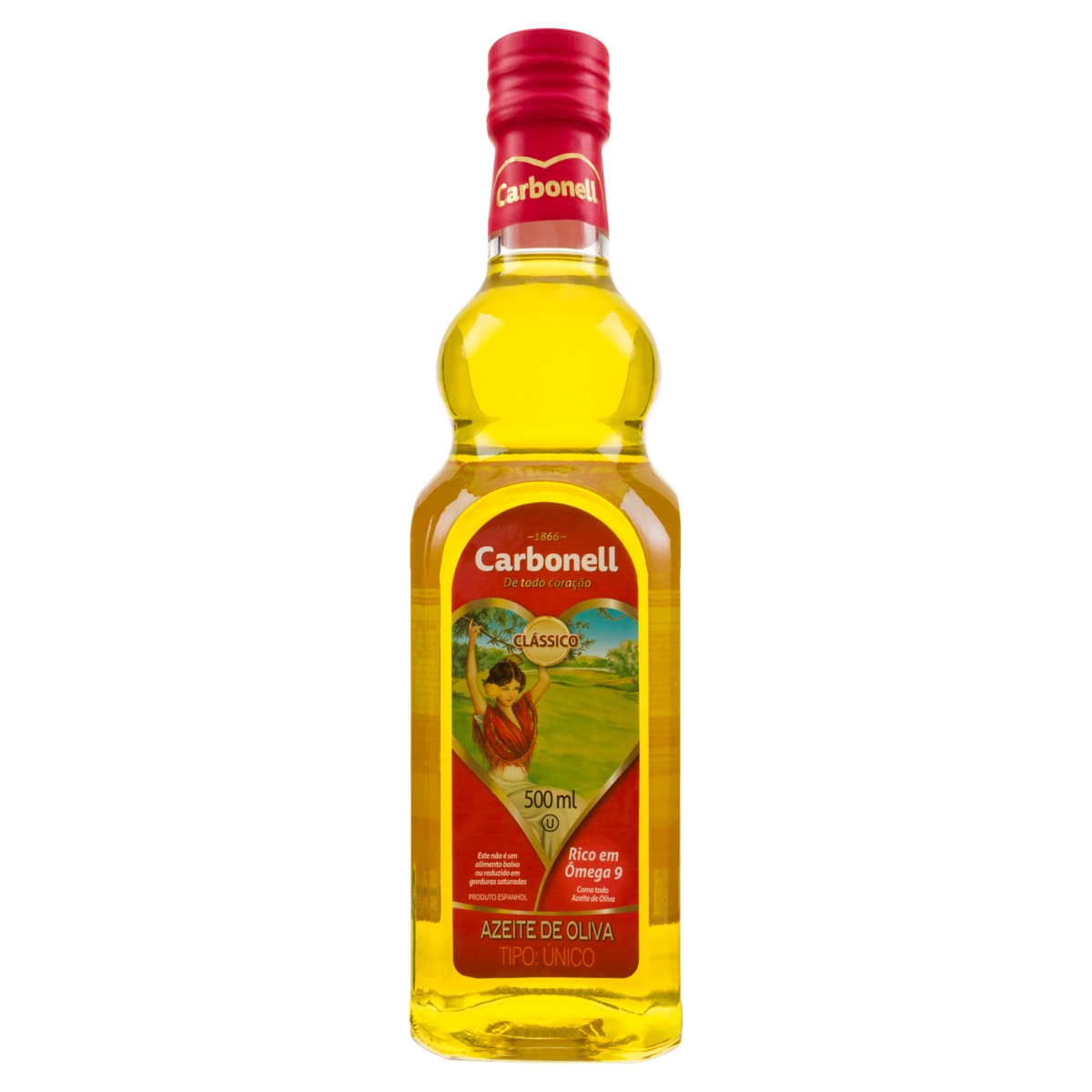Azeite Espanhol de Oliva CARBONELL Vidro 500ml