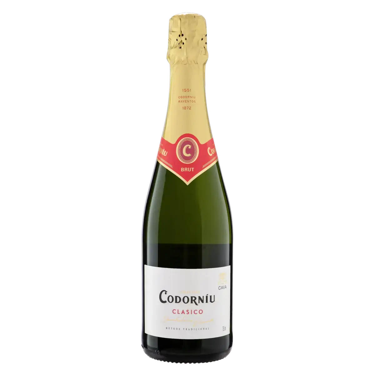 Cava Espanhol Branco Brut Clássico Codorníu Macabeo Parellada Xarel Lo Garrafa 750ml